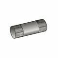 Pannext Fittings Southland Pipe Nipple, 1-1/4 in, MIP, Steel, SCH 40 Schedule, 300 psi Pressure, 3-1/2 in L 586-035HC
